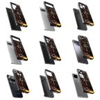 Durable Glass Back Mobile Case for iPhone, Samsung, OnePlus, Google Pixel, Redmi, Vivo, Oppo