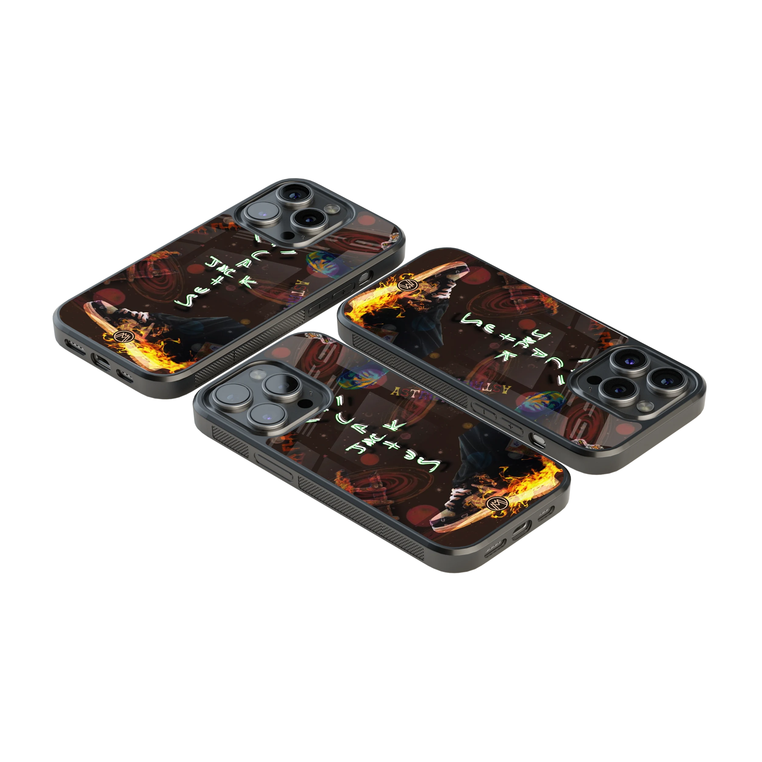 Luxury Glass Back Mobile Cover for iPhone, Samsung Galaxy, OnePlus, Pixel, Redmi & More