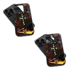 Trendy Glass Back Mobile Case for iPhone, Samsung, Redmi, OnePlus, Google Pixel, Motorola