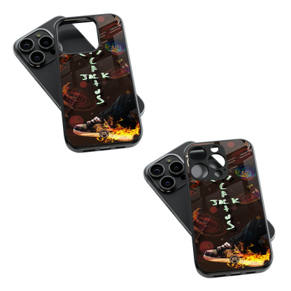 Trendy Glass Back Mobile Case for iPhone, Samsung, Redmi, OnePlus, Google Pixel, Motorola