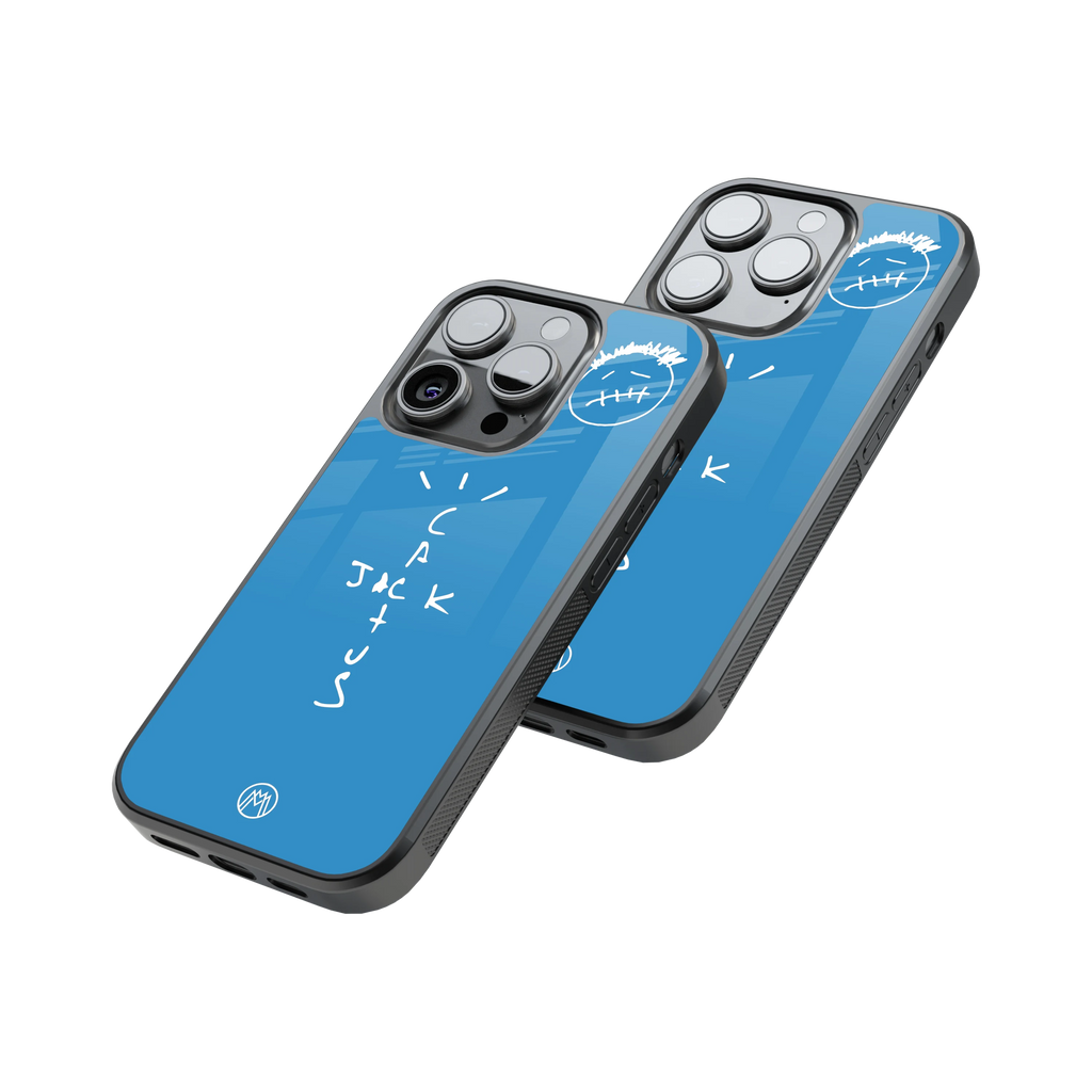 Protective Glass Back Phone Case Compatible with iPhone, Samsung, OnePlus, Pixel & More