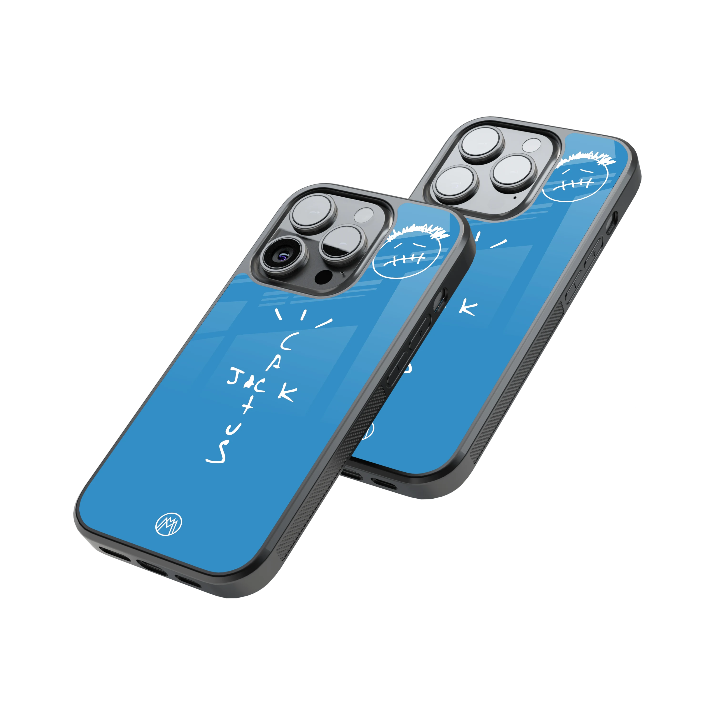 Protective Glass Back Phone Case Compatible with iPhone, Samsung, OnePlus, Pixel & More