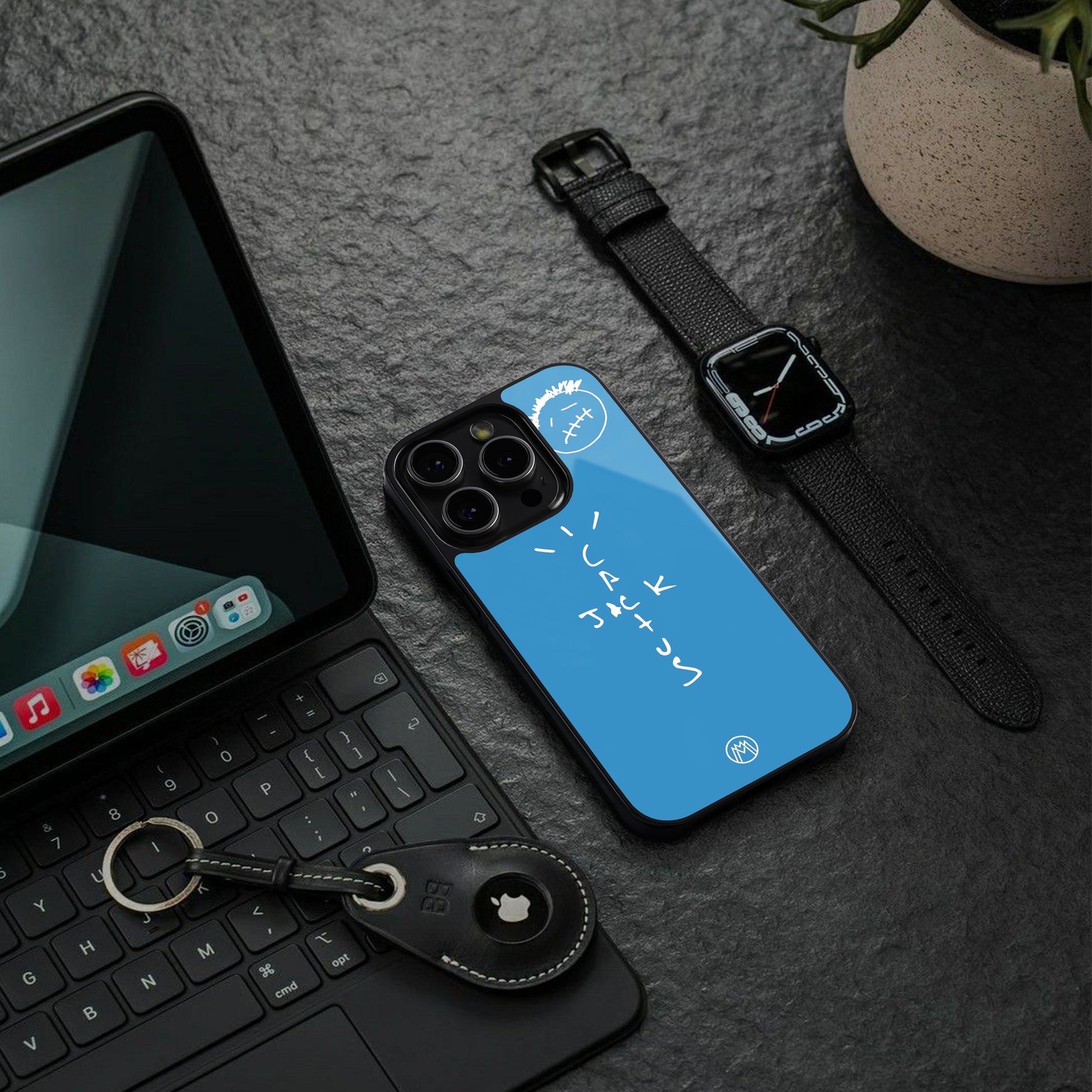 cactus jack back phone cover | glass case for google pixel 9