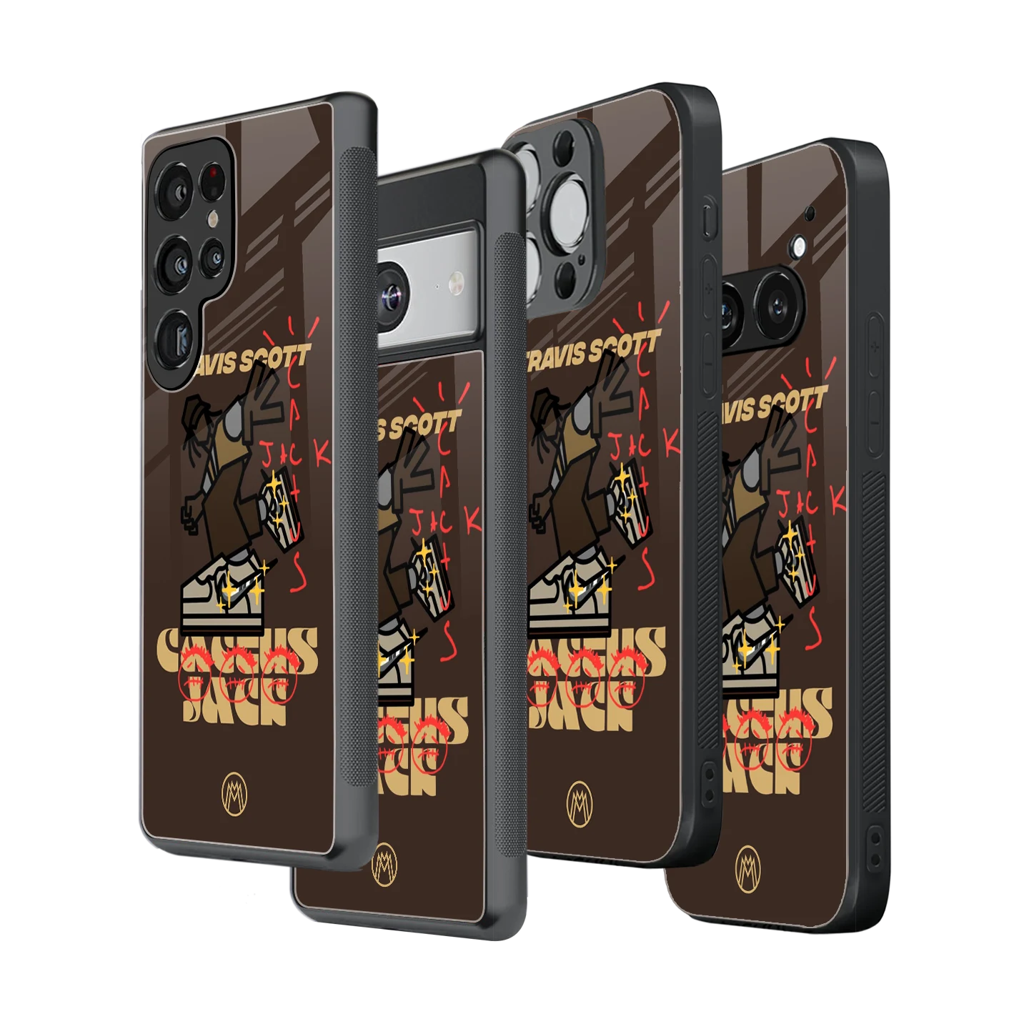 Stylish Glass Back Case for All Smartphones – iPhone, Samsung, OnePlus, Pixel, Redmi, Oppo, Vivo, Motorola