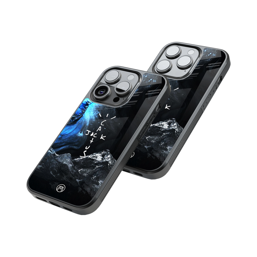 Protective Glass Back Phone Case Compatible with iPhone, Samsung, OnePlus, Pixel & More