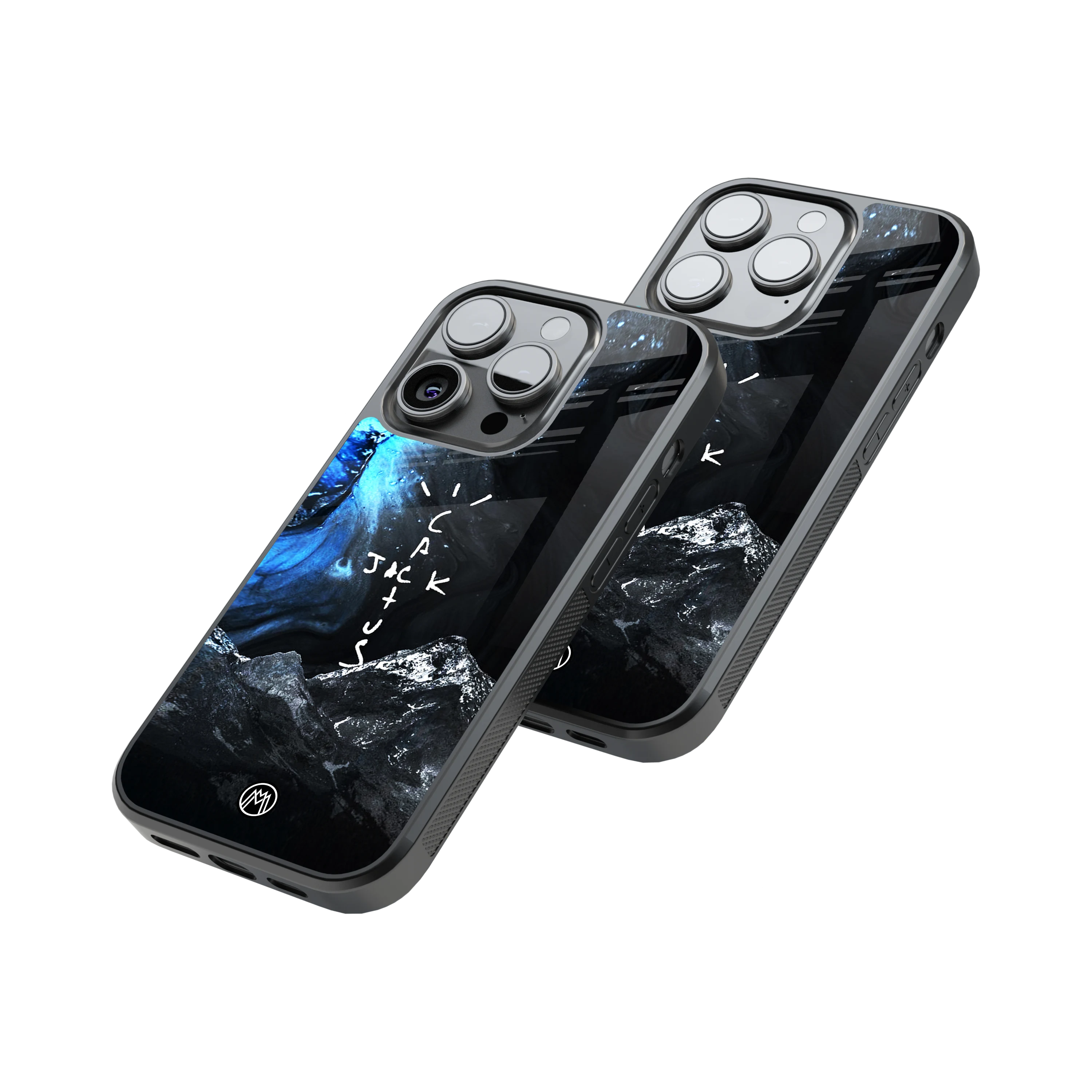 Protective Glass Back Phone Case Compatible with iPhone, Samsung, OnePlus, Pixel & More