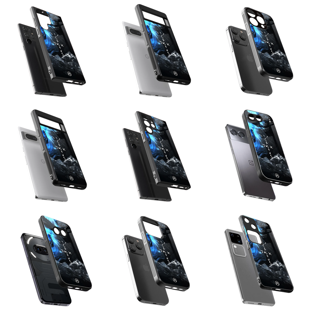 Durable Glass Back Mobile Case for iPhone, Samsung, OnePlus, Google Pixel, Redmi, Vivo, Oppo