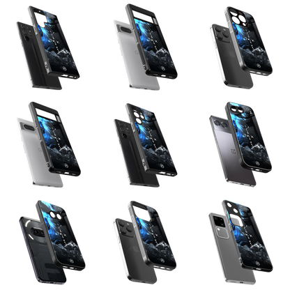Durable Glass Back Mobile Case for iPhone, Samsung, OnePlus, Google Pixel, Redmi, Vivo, Oppo