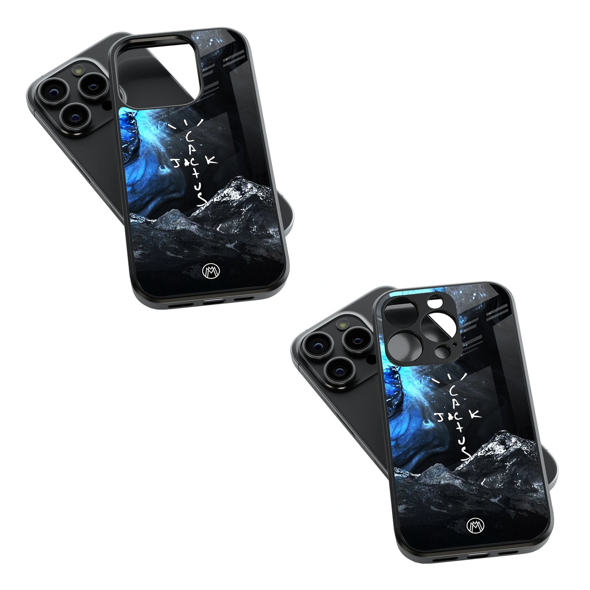 Trendy Glass Back Mobile Case for iPhone, Samsung, Redmi, OnePlus, Google Pixel, Motorola