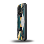 cadmium gold marble back phone cover | glass case for nothing phone 1