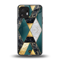 cadmium gold marble back phone cover | glass case for nothing phone 2