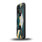cadmium gold marble back phone cover | glass case for nothing phone 2