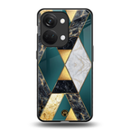 cadmium gold marble back phone cover | glass case for oneplus nord 3