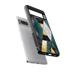 cadmium gold marble back phone cover | glass case for Google Pixel 7