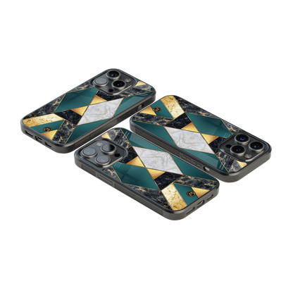 Luxury Glass Back Mobile Cover for iPhone, Samsung Galaxy, OnePlus, Pixel, Redmi & More
