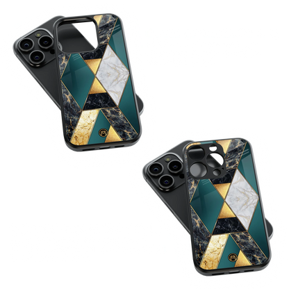Trendy Glass Back Mobile Case for iPhone, Samsung, Redmi, OnePlus, Google Pixel, Motorola