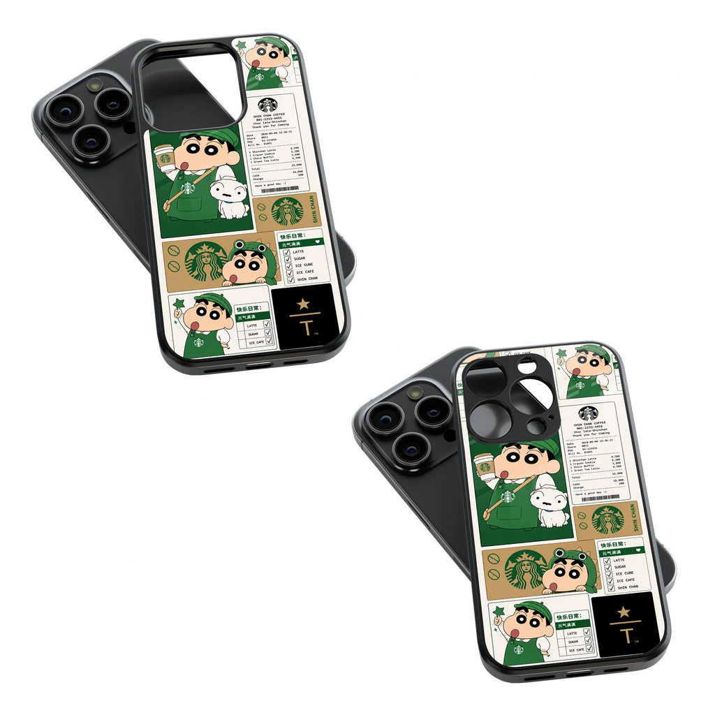Trendy Glass Back Mobile Case for iPhone, Samsung, Redmi, OnePlus, Google Pixel, Motorola