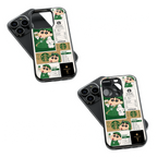 Trendy Glass Back Mobile Case for iPhone, Samsung, Redmi, OnePlus, Google Pixel, Motorola