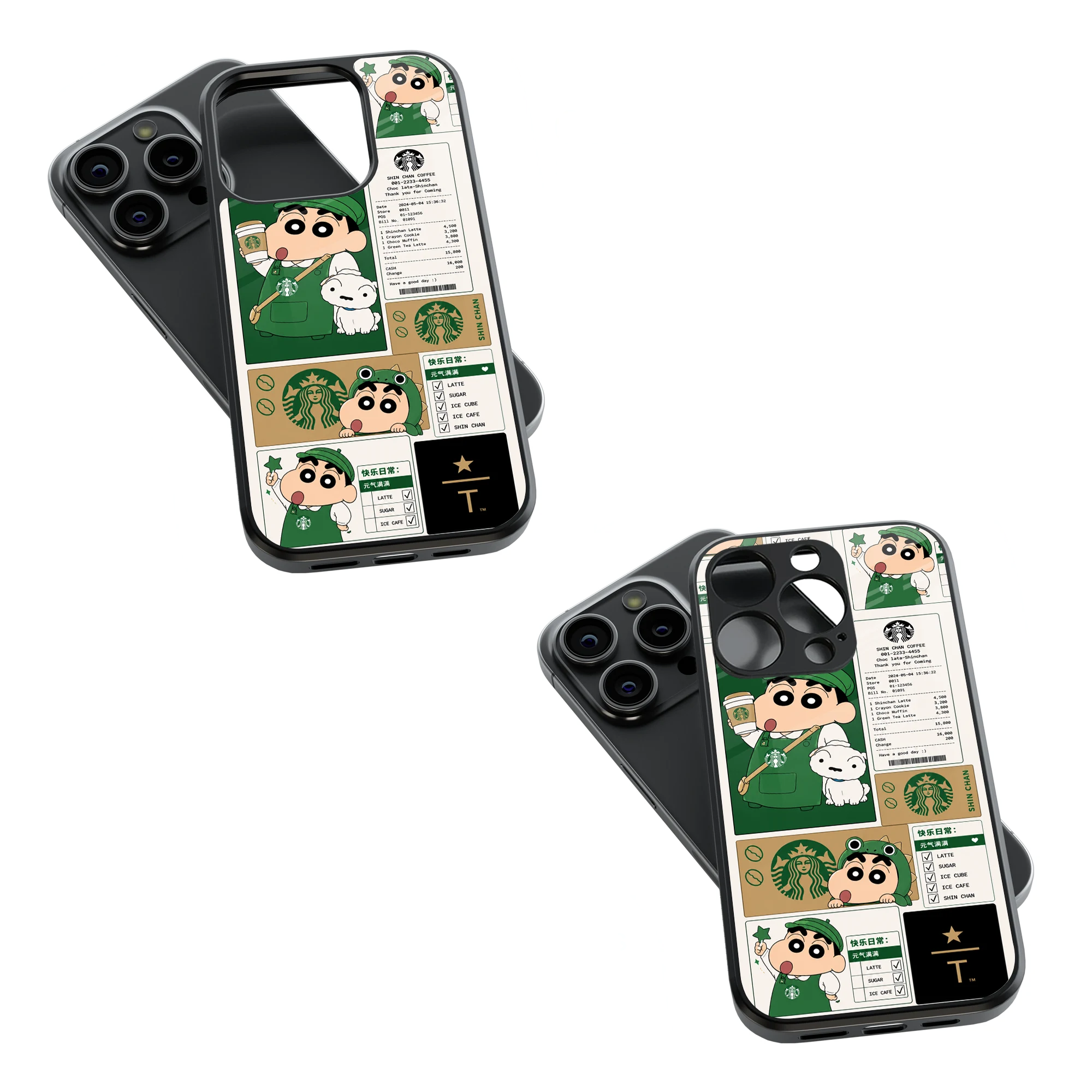 Trendy Glass Back Mobile Case for iPhone, Samsung, Redmi, OnePlus, Google Pixel, Motorola