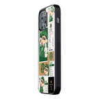 Slim Glass Back Phone Case for Multiple Brands iPhone, Samsung, Redmi, OnePlus, Oppo, Vivo