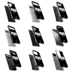 Durable Glass Back Mobile Case for iPhone, Samsung, OnePlus, Google Pixel, Redmi, Vivo, Oppo