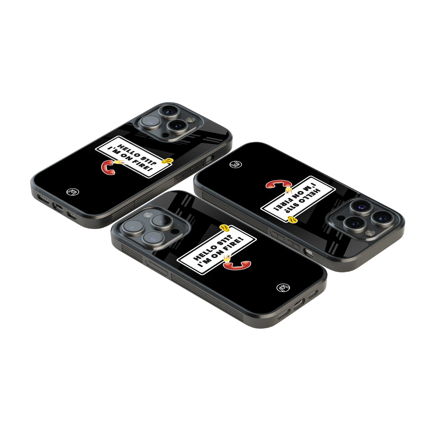 Luxury Glass Back Mobile Cover for iPhone, Samsung Galaxy, OnePlus, Pixel, Redmi & More