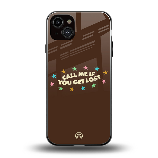 call me back phone cover | glass case for iphone 15 plus