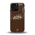 call me back phone cover | glass case for iphone 14 pro
