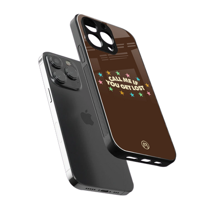 call me back phone cover | glass case for iphone 15 pro