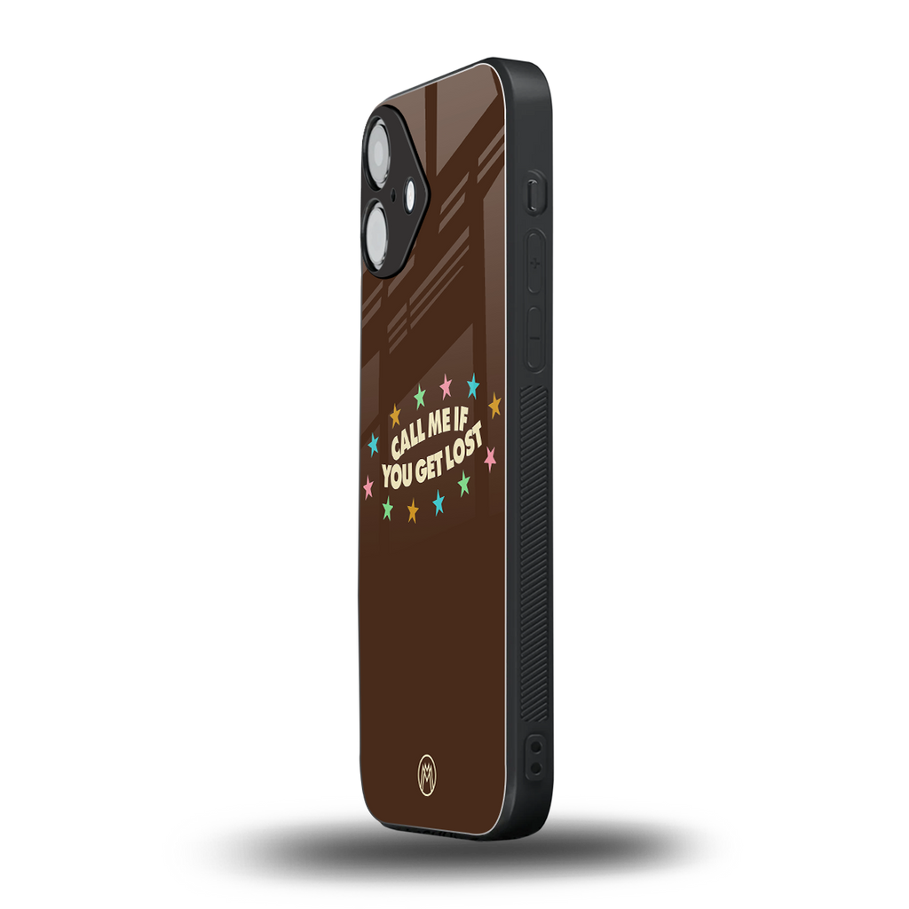 call me back phone cover | glass case for iphone 16 plus