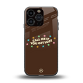 call me back phone cover | glass case for iphone 16 pro