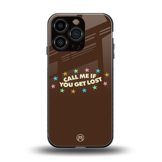 call me back phone cover | glass case for iphone 16 pro