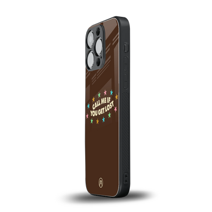 call me back phone cover | glass case for iphone 16 pro