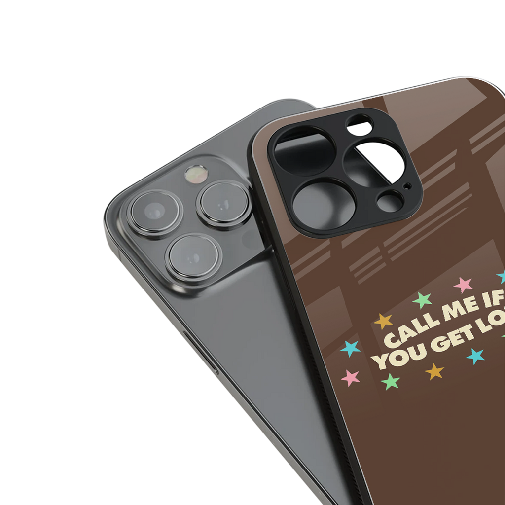 call me back phone cover | glass case for iphone 16 pro