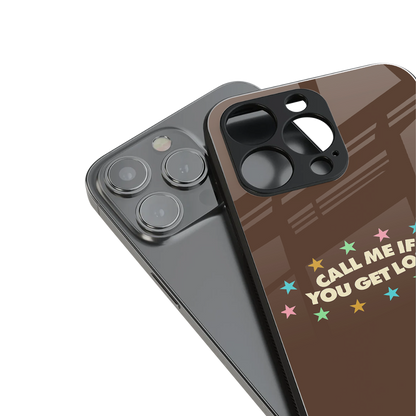 call me back phone cover | glass case for iphone 14