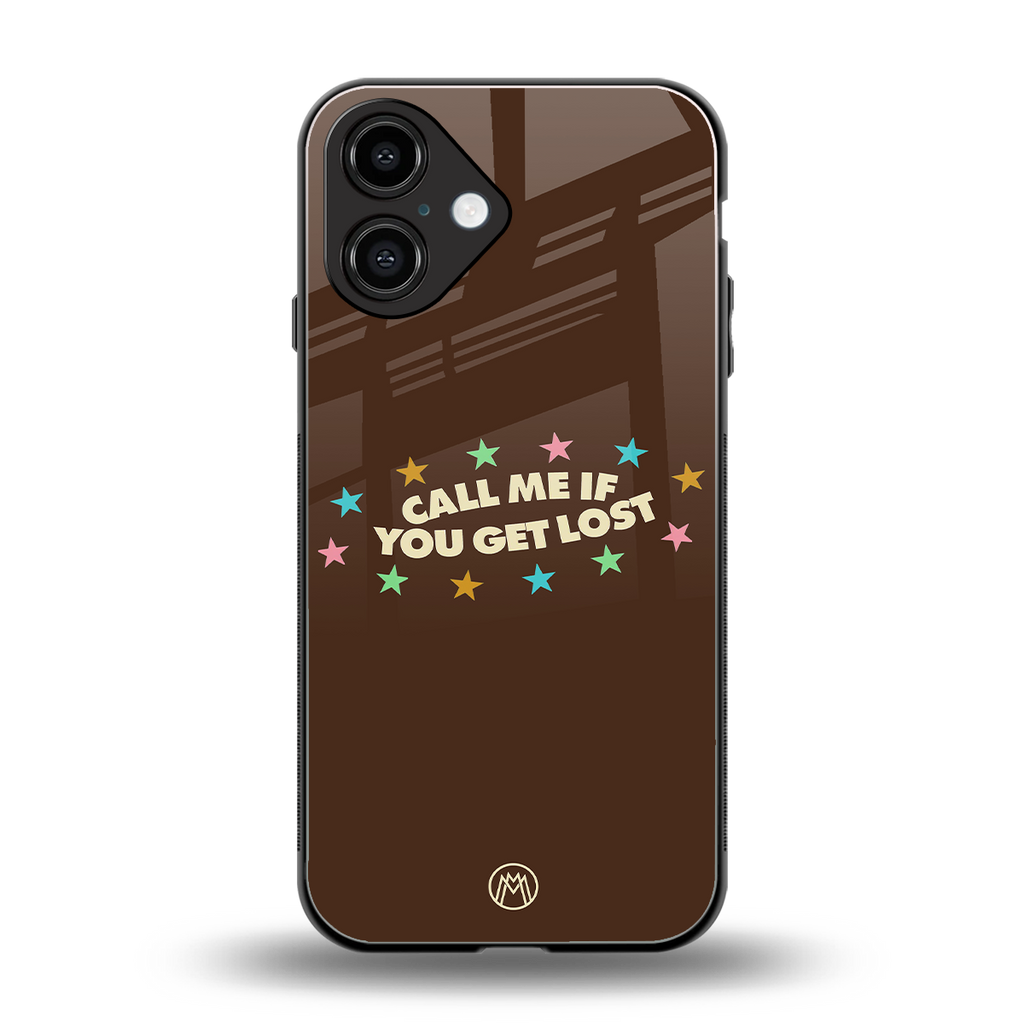 call me back phone cover | glass case for iphone 16