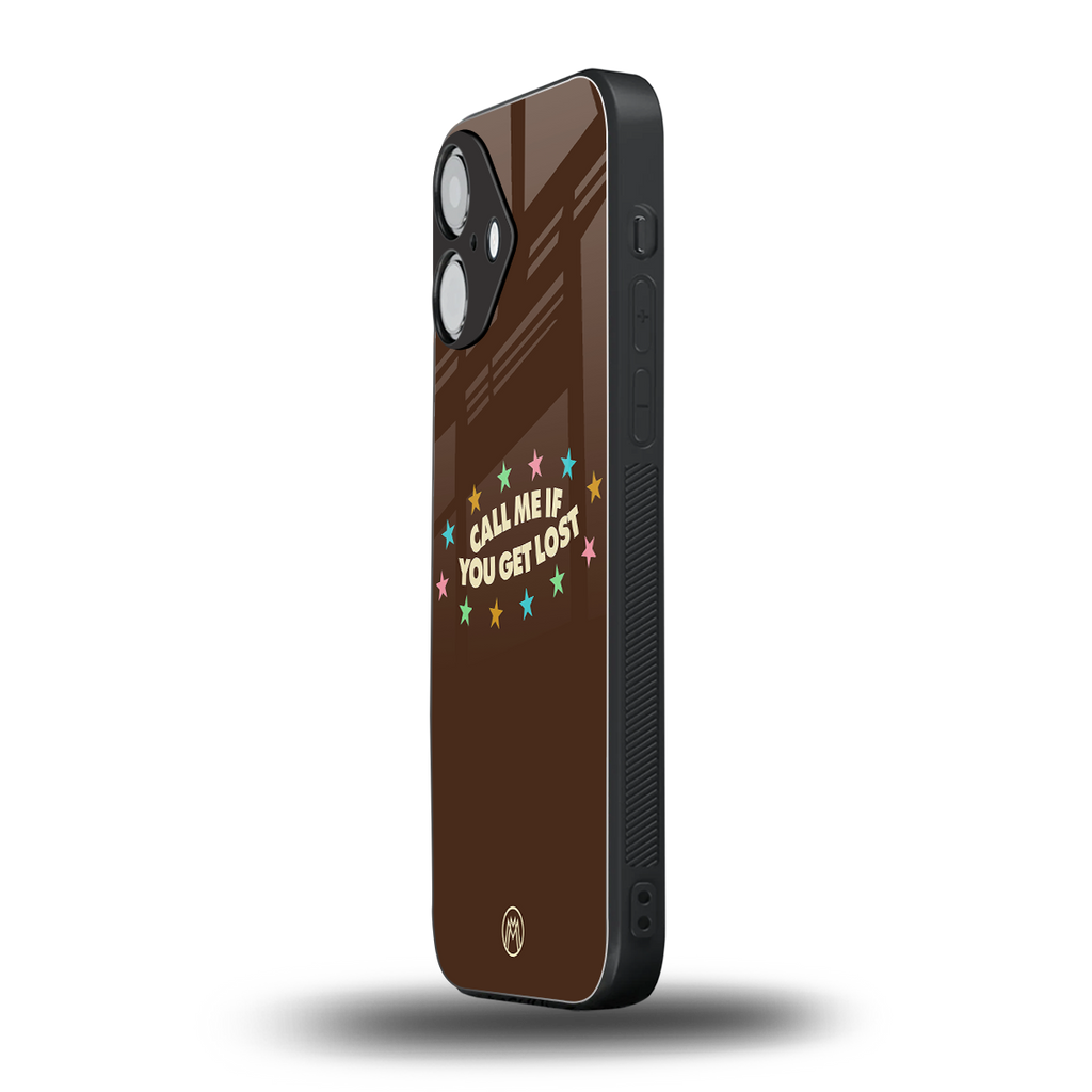 call me back phone cover | glass case for iphone 16