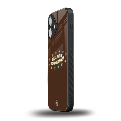 call me back phone cover | glass case for iphone 16