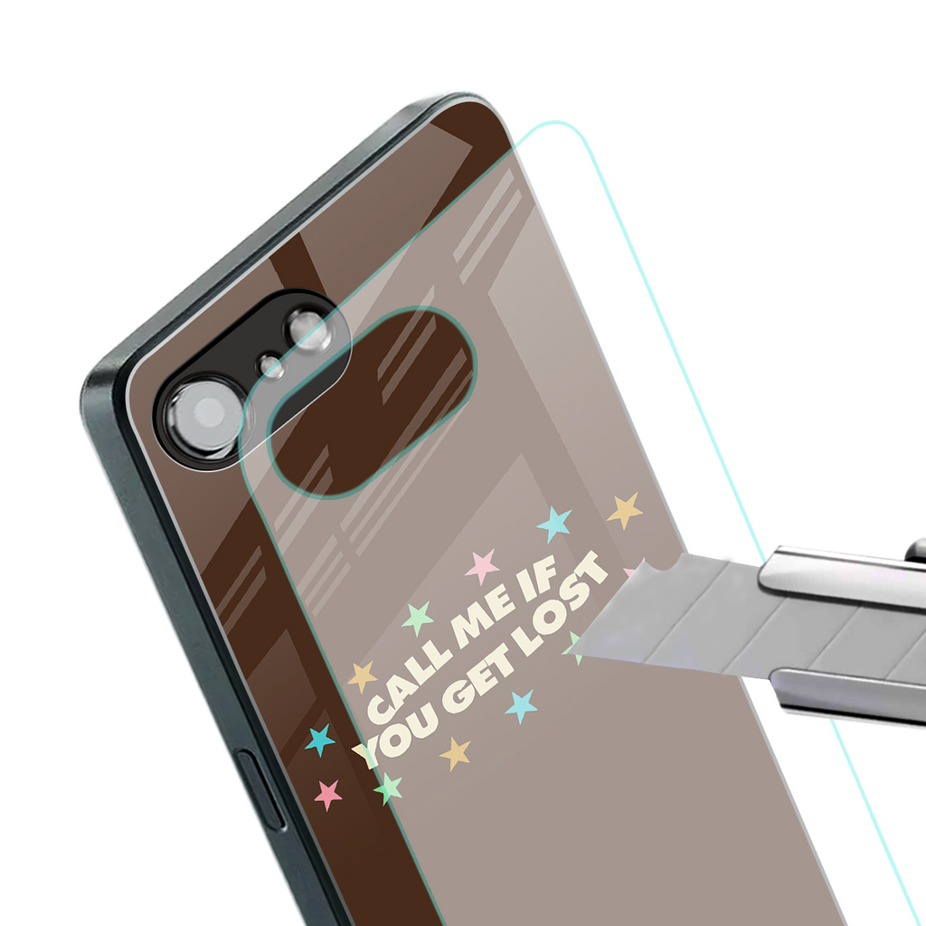 call me back phone cover | glass case for iphone 16e