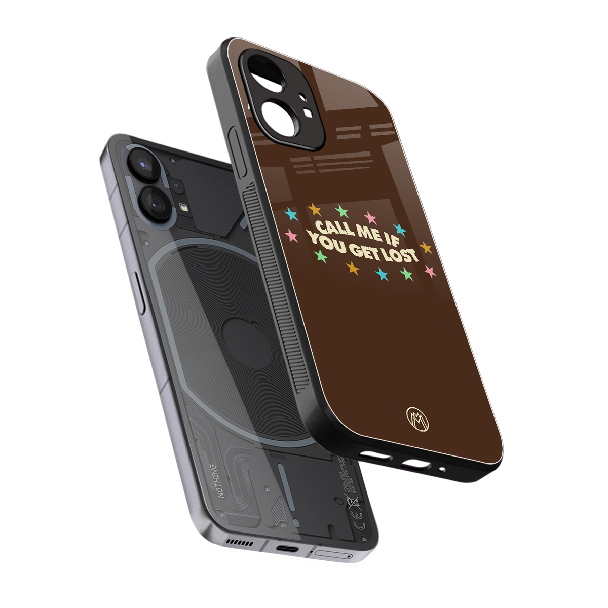 call me back phone cover | glass case for nothing phone 1