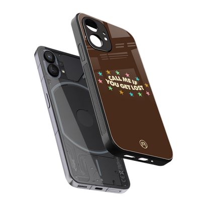 call me back phone cover | glass case for nothing phone 1