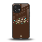 call me back phone cover | glass case for nothing phone 2
