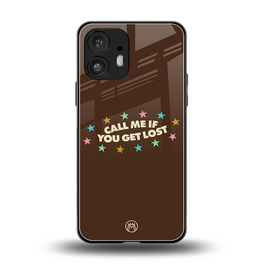 call me back phone cover | glass case for nothing phone 2