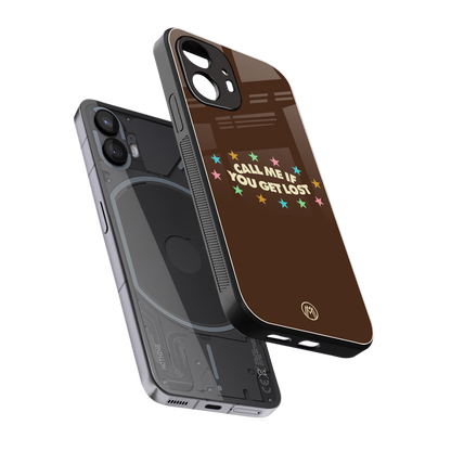 call me back phone cover | glass case for nothing phone 2