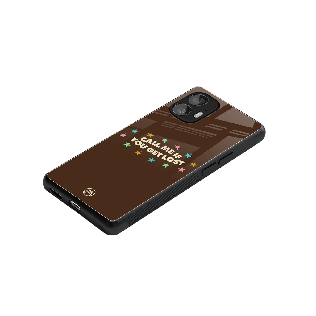 call me back phone cover | glass case for nothing phone 2
