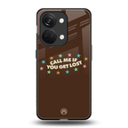 call me back phone cover | glass case for oneplus nord 3