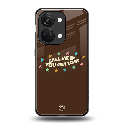 call me back phone cover | glass case for oneplus nord 3