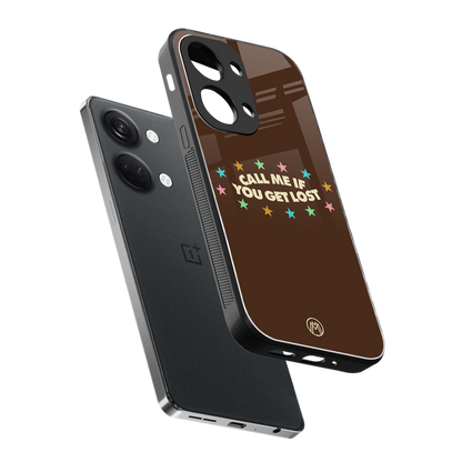 call me back phone cover | glass case for oneplus nord 3