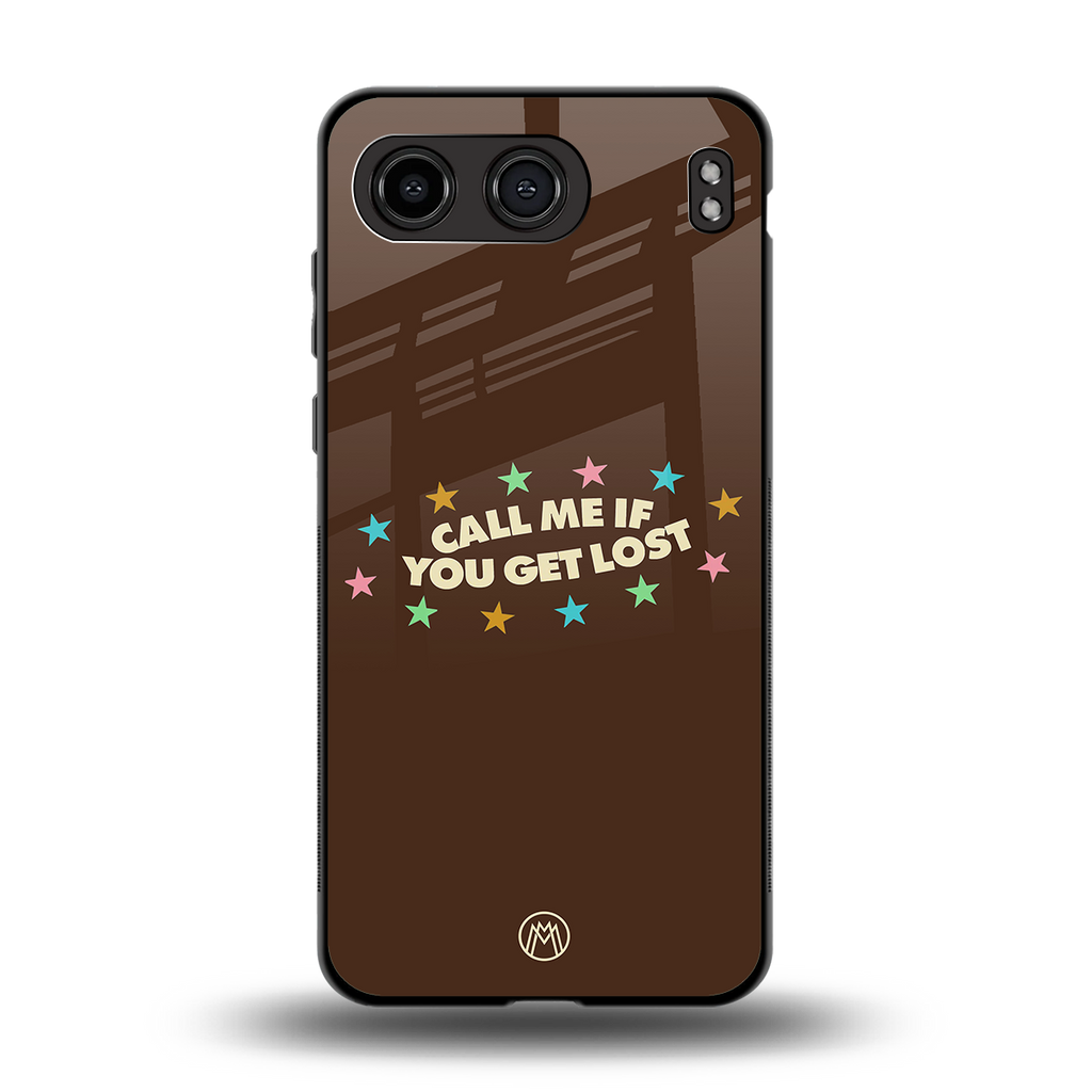 call me back phone cover | glass case for oneplus nord 4
