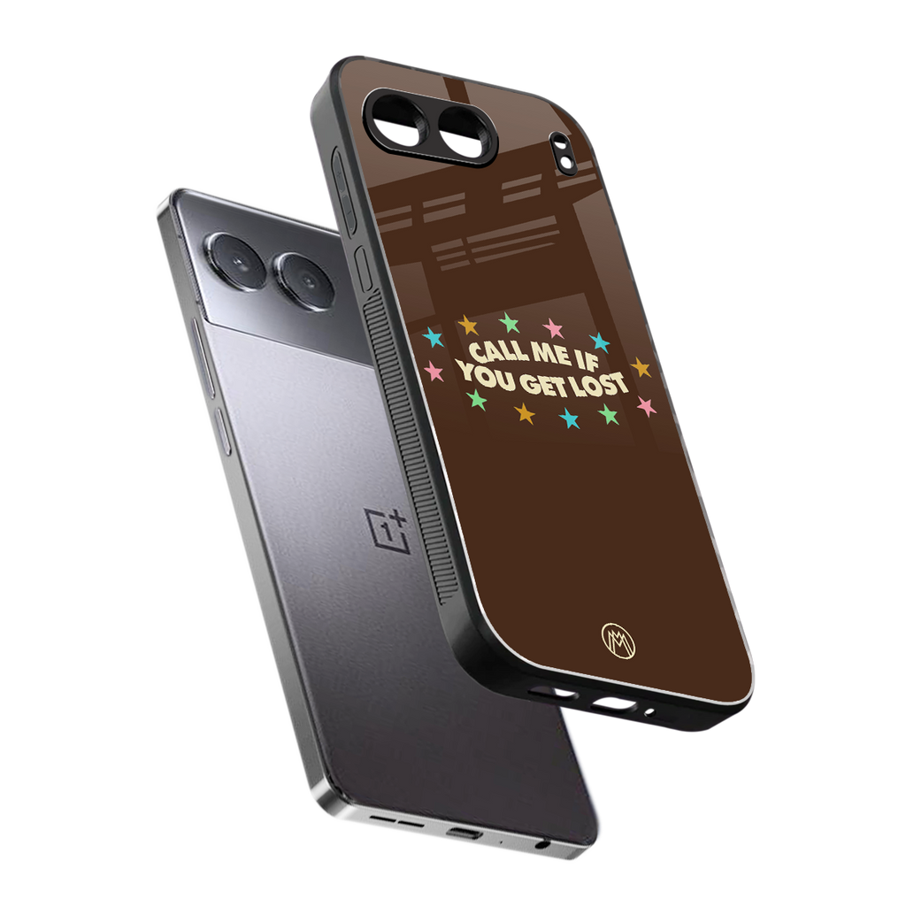 call me back phone cover | glass case for oneplus nord 4